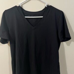 Lululemon Black V-Neck T-Shirt